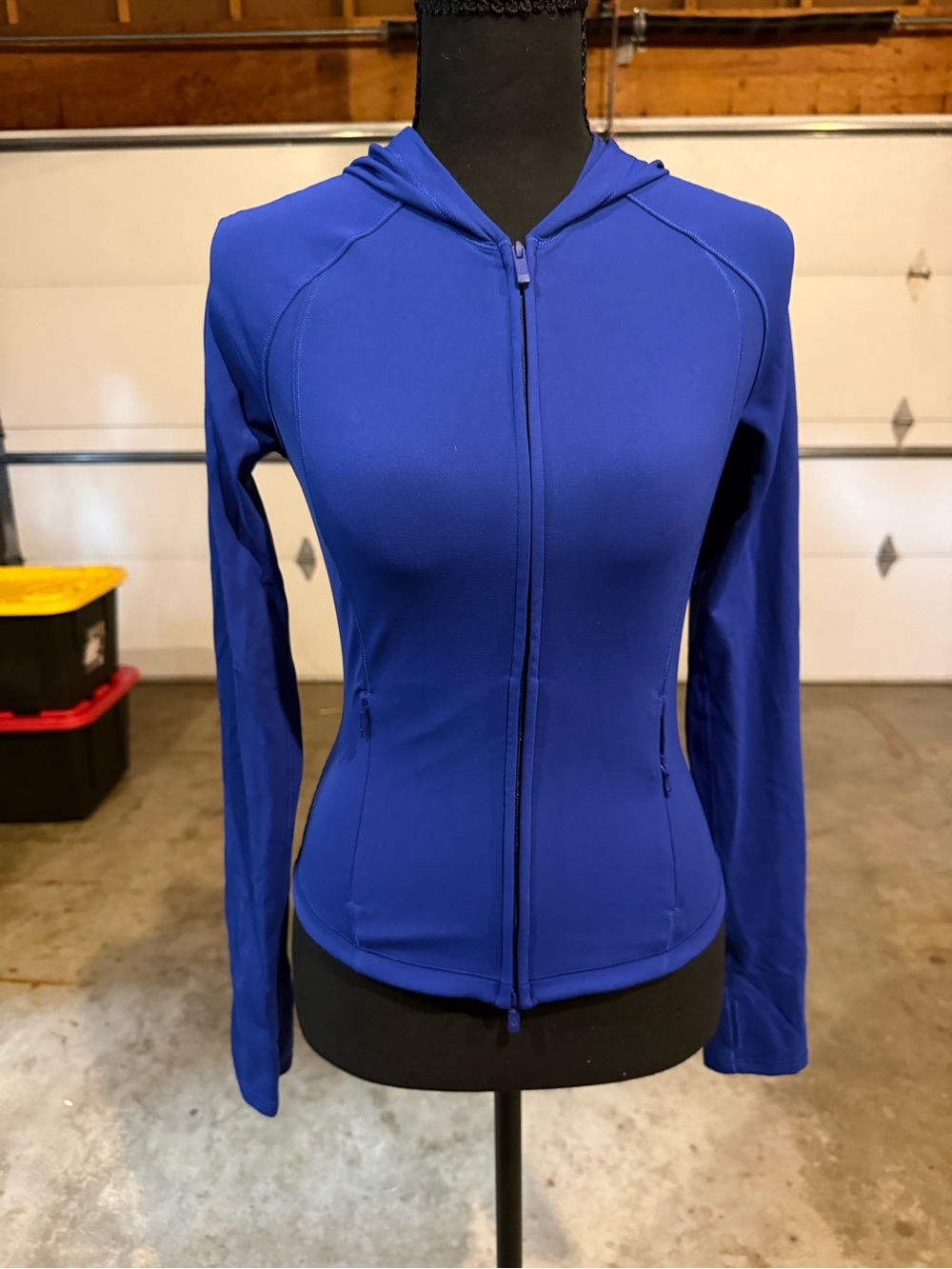 lululemon athletica Royal Blue Hooded Zip Jacket